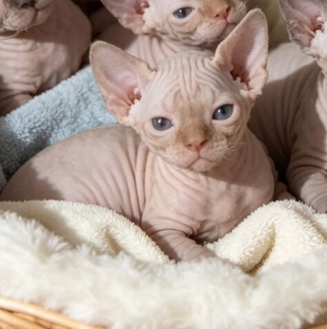 Gorgeous sphynx kittens girls and boys - Image 2 of 10